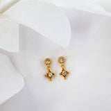 Alexa Chain Drop Earrings B. Bella Gold