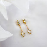 Alexa Chain Drop Earrings A. Alexa Drop