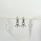 Hannah Dangle Marquise SILVER Earrings A. Hannah Dangle