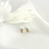 Tiny Opal Star Stud