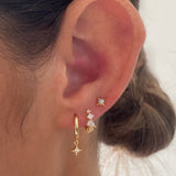 Olivia Charlotte Dangle Earrings GOLD