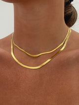 Snake Chain Necklace 2.5mm 4mm - Stainless Steel