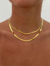 Snake Chain Necklace 2.5mm 4mm Stainless Steel