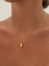 Brianna Water Drop Necklace - Stainless Steel