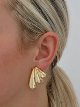Tinker Golden Harmony Stainless Steel Earrings