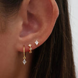 Mia Diamond CZ Dangle Earring Gift Set