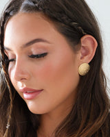 Orias Spiral Stainless Steel Earrings-GOLD