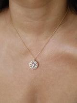 Oracle Sterling Silver Necklace- Gold