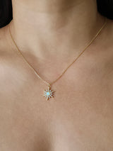 Ophelia Opal Sterling Silver Necklace