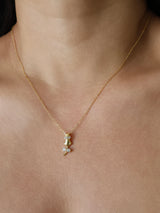 Pussycat Sterling Silver Necklace - Gold