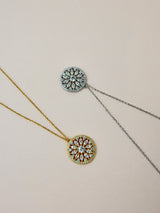 Oracle Sterling Silver Necklace- Gold