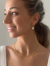 Sun Etched Necklace - Stainless Steel