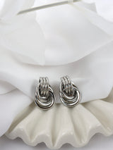 Collete Knot Earrings - SILVER