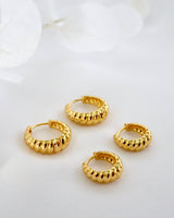 Tamara Twist Hoop Earrings GOLD