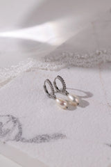 Elsa Fresh Pearl Drop Earrings