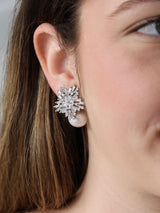 Lunaria Mist Whisper Pearl Earrings