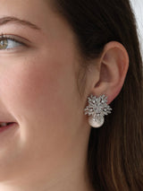 Lunaria Mist Whisper Pearl Earrings