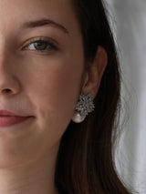 Lunaria Mist Whisper Pearl Earrings