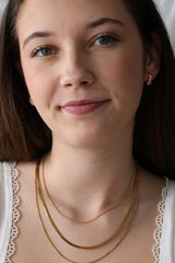 Feyglow 3 Cubic Hoop Earrings