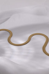 Snake Chain Necklace 2.5mm 4mm - Stainless Steel