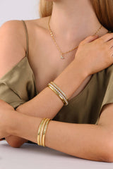 Love Heart Mistara Twist Diamond Link Chain - Stainless Steel