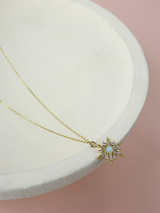 Ophelia Opal Sterling Silver Necklace