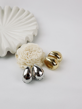 Aurora Big Chunky Gold Hoop Earrings 1.4cm Thick
