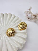 Orias Spiral Stainless Steel Earrings-GOLD