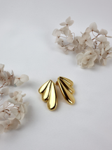 Tinker Golden Harmony Stainless Steel Earrings