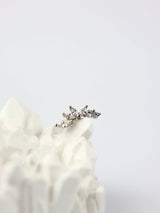 Ball Screw back Helix Angel Stud Earring SILVER - 1 Piece