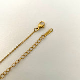 Daisy Gold Necklace - Stainless Steel
