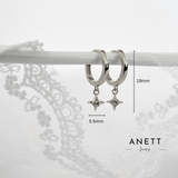 Olivia Destiny Dangle Earrings SILVER