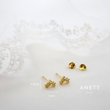 Clara Mini Stud Earrings GOLD