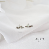 Tulip Opal Dangle Earrings SILVER C. Stud