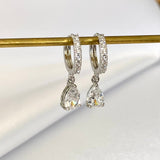 Vintage Classic SilverTeardrop Earrings