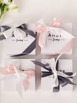 Mother's day gift idea with gift box with ribbon