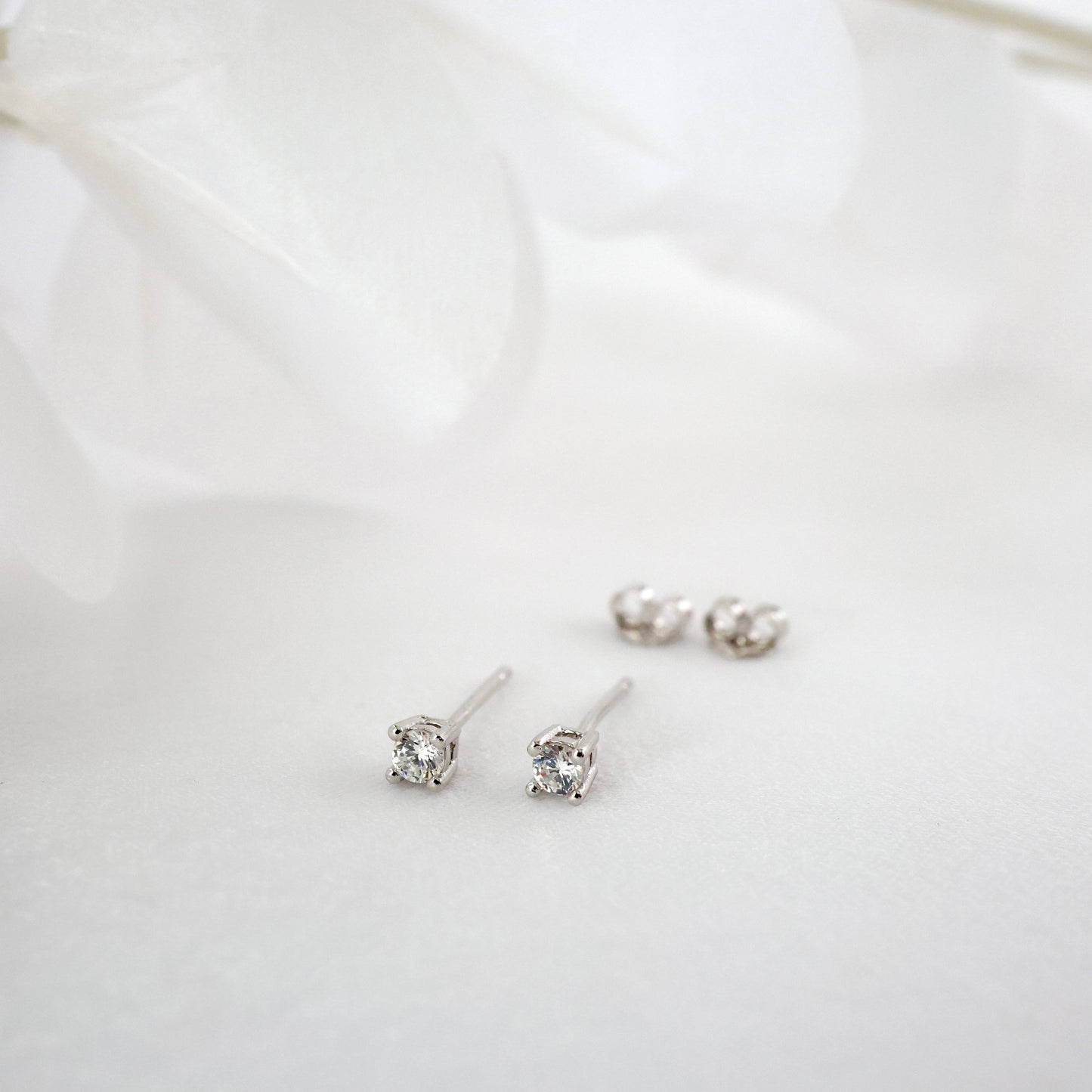 Julie Silver Earring Set