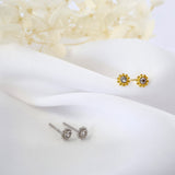 Solo Stud Earrings Gold