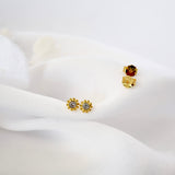 Solo Stud Earrings Gold