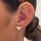 Esmae Love Heart Stainless Steel Earrings