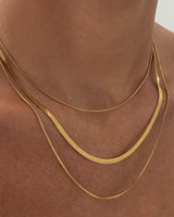 3 Layered Snake Chain Necklace