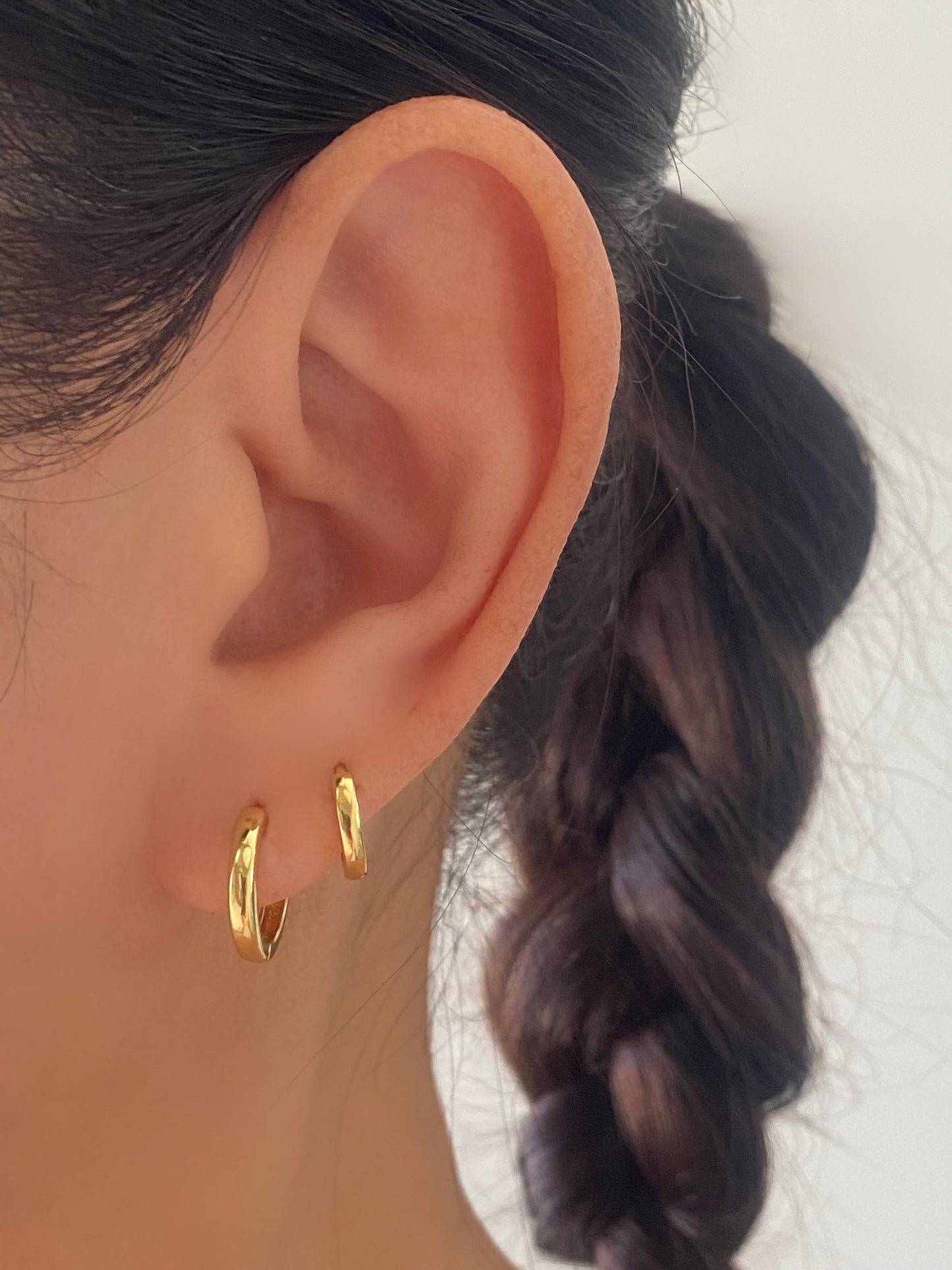 Basic Gold Hoops 10mm 13mm 16mm