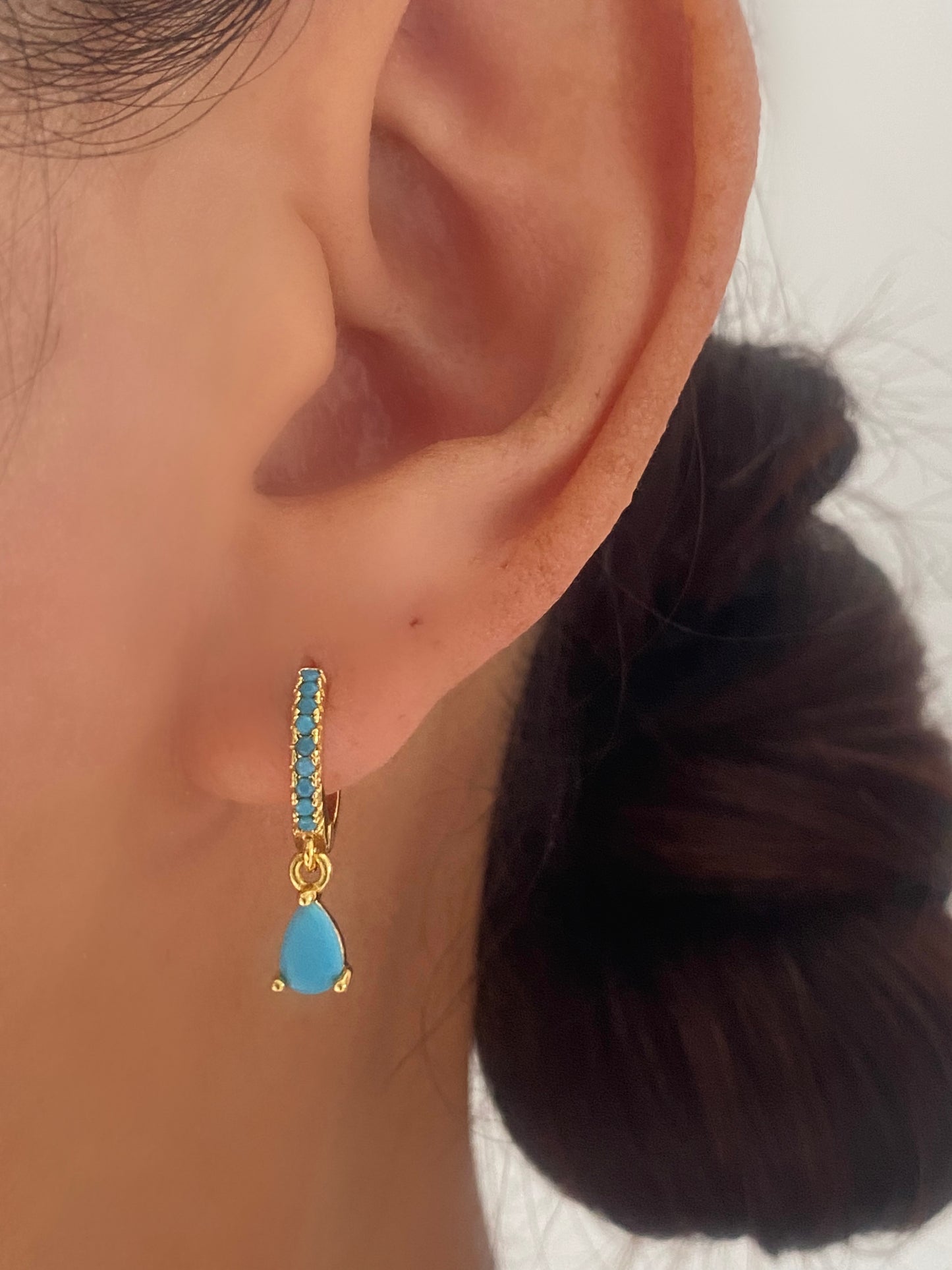 Turquoise Dangle Earring Set