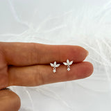 Hannah Silver Stud Earrings