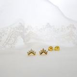 Clara Mini Stud Earrings GOLD