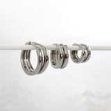 Basic Silver Hoops 7mm 9mm 12mm