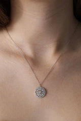 Oracle Sterling Silver Necklace- Silver