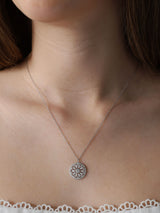 Oracle Sterling Silver Necklace- Silver