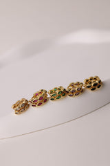 Marquise Gold Hoop Earring