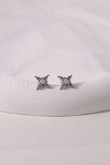Elena Opal Starburst Stud Earrings
